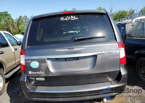 2015 Chrysler Town & Country Limited Platinum из США, поврежденный, VIN 2C4RC1GG8FR627521